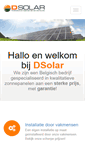 Mobile Screenshot of dsolar.be